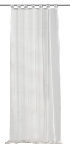 Schlaufenschal Voile weiss BxH 140x245cm