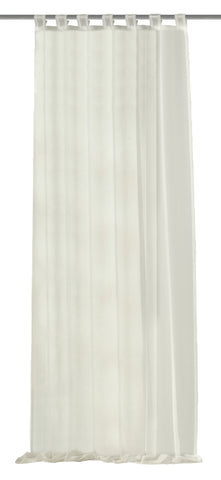 Schlaufenschal Voile wollweiss BxH 140x245cm