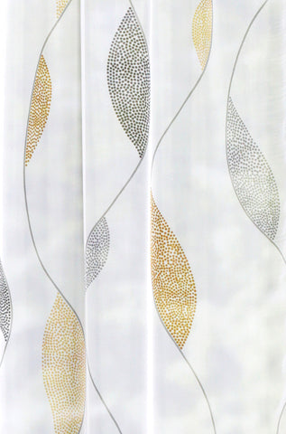 Schlaufenschal Paolo Voile gelb BxH 140x225/245cm