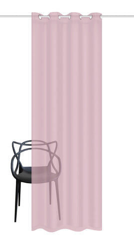 Ösenschal "Dolly" altrose BxH 140x245cm