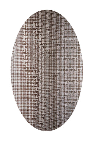 Ösenschal mit Struktur braun blickdicht  BxH 140x245cm