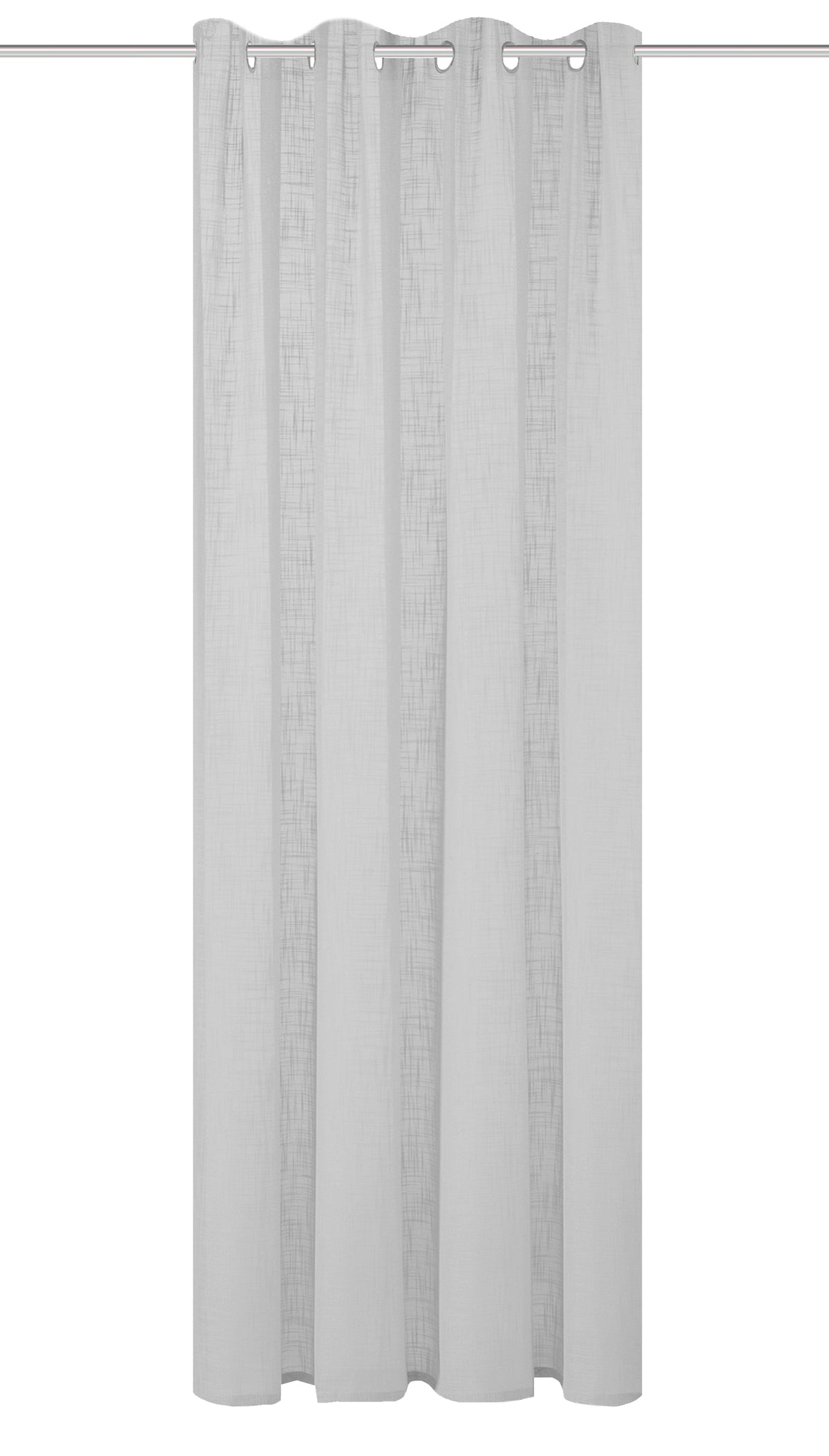 Ösenschal "Softy" Leinen grau BxH 140x160/225/245cm