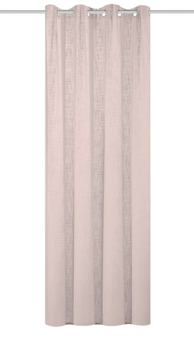 Ösenschal "Softy" Leinen rose BxH 140x160/225/245cm