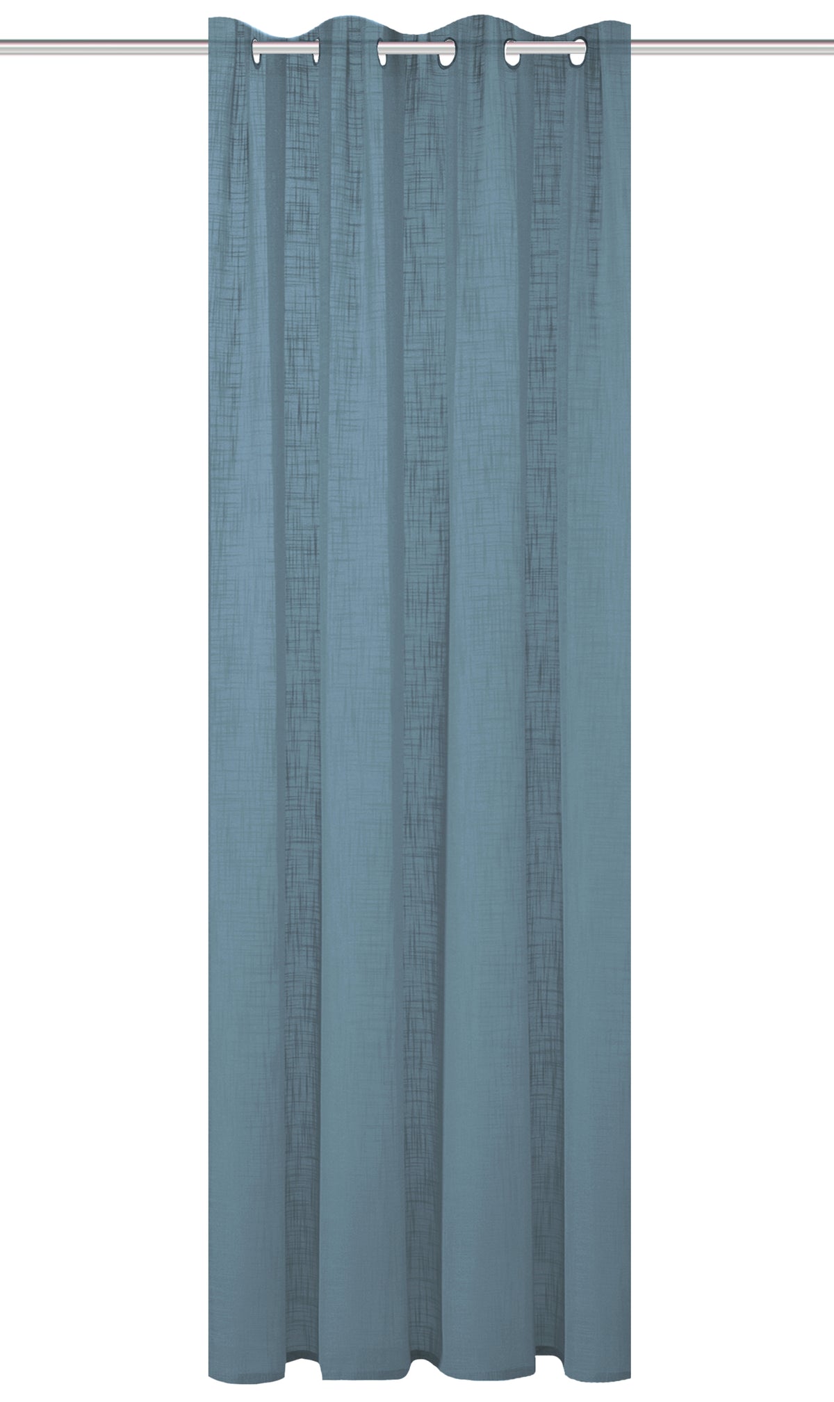 Ösenschal "Softy" Leinen rauchblau BxH 140x160/225/245cm