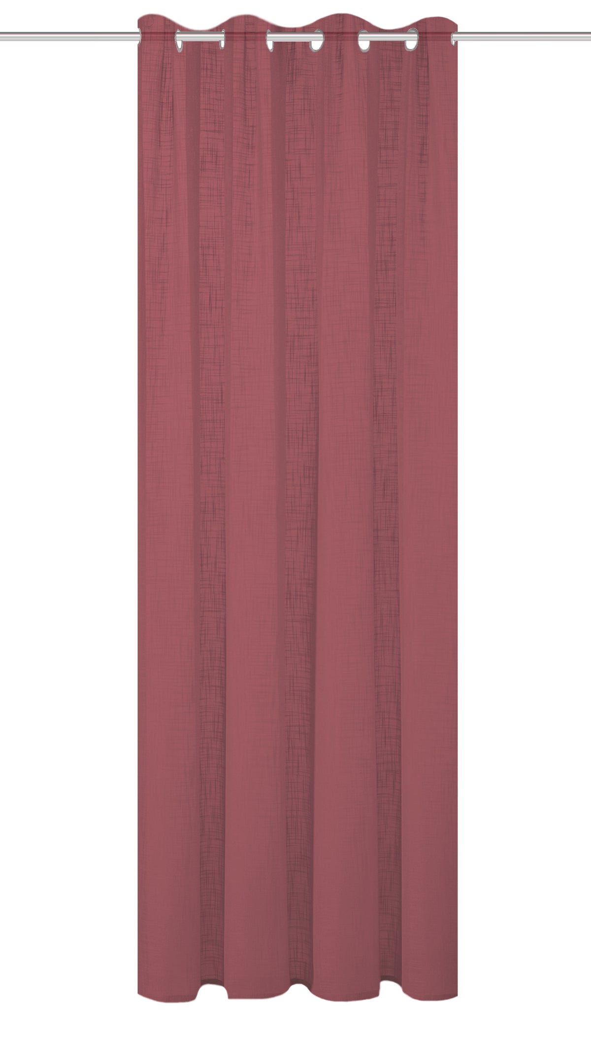 Ösenschal "Softy" Leinen beere BxH 140x160/225/245cm