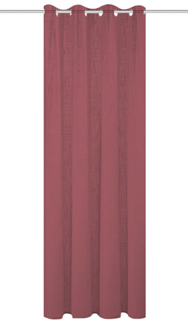 Ösenschal "Softy" Leinen beere BxH 140x160/225/245cm