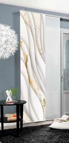 Flächenvorhang Guldo gold BxH 60x245cm