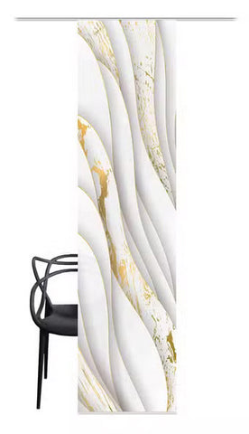 Flächenvorhang Guldo gold BxH 60x245cm