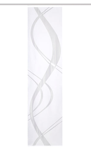 Schiebevorhang "Tibaso" Welle Jacquard blickdicht BxH 57x245cm