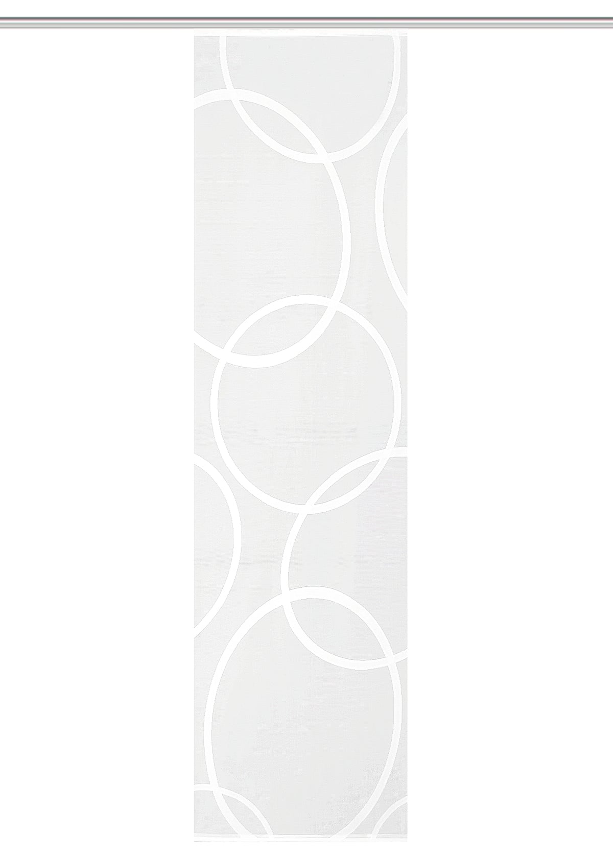 Schiebevorhang "Pinale" Kreis Jacquard transparent BxH 57x245cm