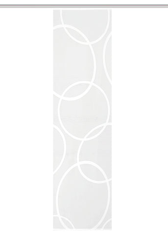 Schiebevorhang "Pinale" Kreis Jacquard transparent BxH 57x245cm