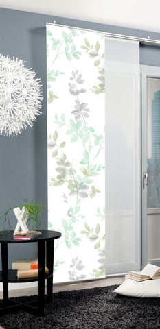 Flächenvorhang Alya salbei BxH 60x245cm