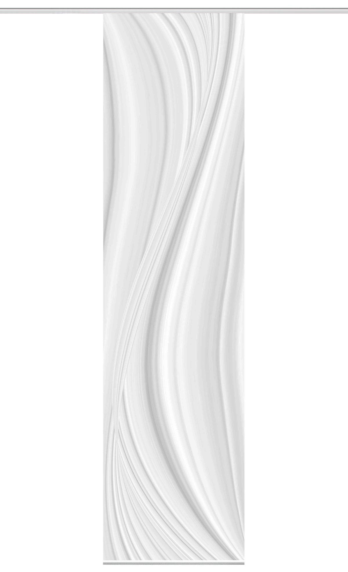 Flächenvorhang Laurina grau BxH 60x245cm