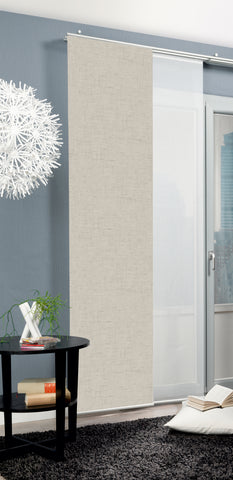 Flächenvorhang Pive taupe BxH 60x245cm