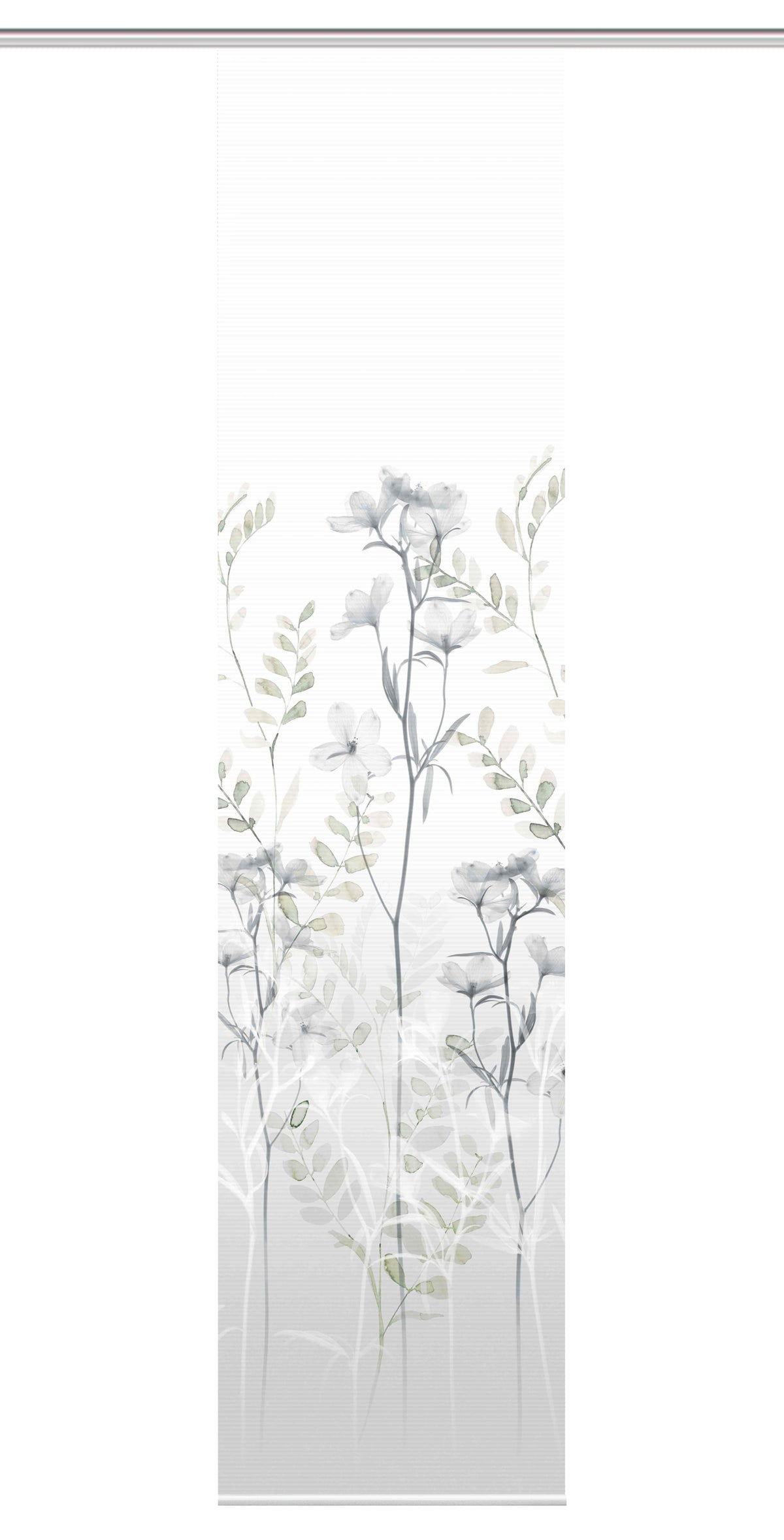 Flächenvorhang Vision S Helvin grau BxH 60x260cm