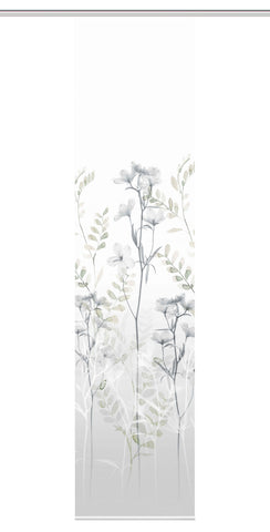Flächenvorhang Vision S Helvin grau BxH 60x260cm