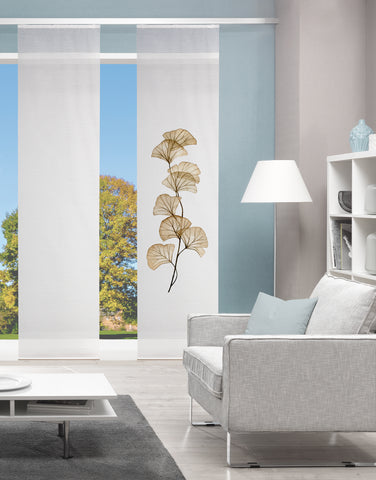 Flächenvorhang Vision S Berto sand BxH 60x260cm