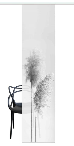 Flächenvorhang Vision S Irlos grau BxH 60x260cm