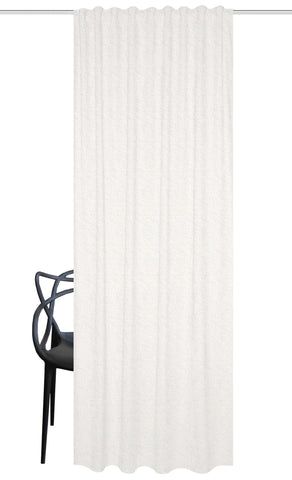 Thermoschal "Teddy" Wolloptik wollweiss BXH 135x245cm