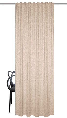 Thermoschal "Teddy" Wolloptik sand BXH 135x245cm