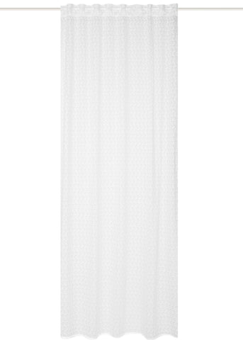 Fertigschal "Panilia" aus Raschelspitze wollweiß BxH 140x245cm