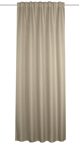 Verdunkelungsschal "John" taupe BxH 135x245cm