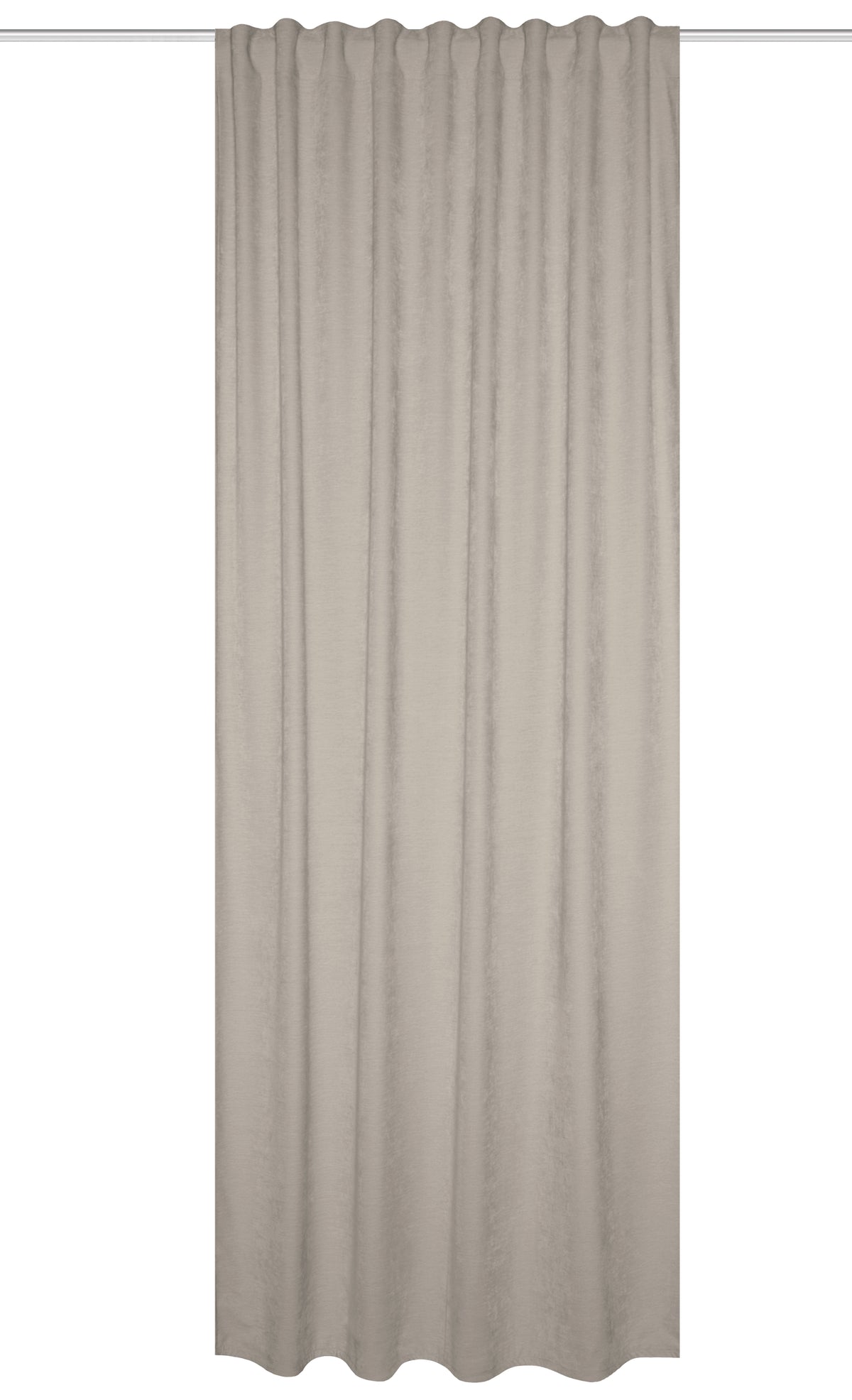 Fertigschal "Wolly" Chenille taupe BxH 135x245cm