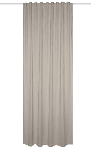 Fertigschal "Wolly" Chenille taupe BxH 135x245cm