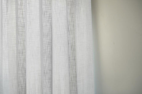 Ösenschal "Softy" Leinen grau BxH 140x160/225/245cm