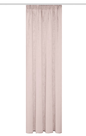 Fertigschal "Softy" Leinen rose BxH 140x160/225/245cm