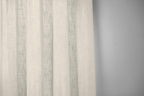 Ösenschal "Softy" Leinen taupe BxH 140x160/225/245cm