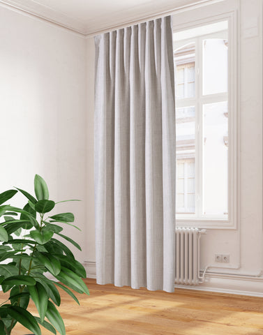 Fertigschal "Hadina" natur BxH 140x300cm extra hoch