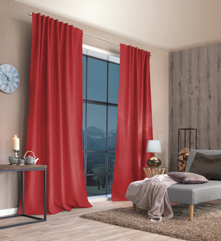 Thermoschal bordeaux BXH 135x245cm