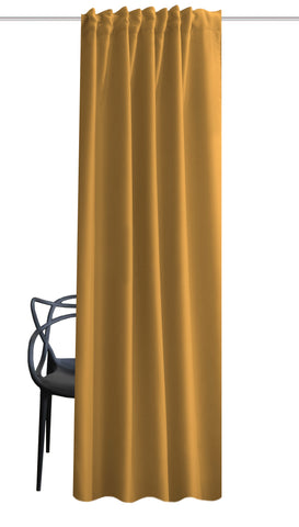 Akustikschal "Acustico" Akustikfleece curry BxH 135x245cm