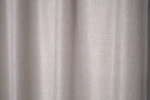 Fertigschal "Oxford" Leinenoptik natur BxH 135x225/245cm