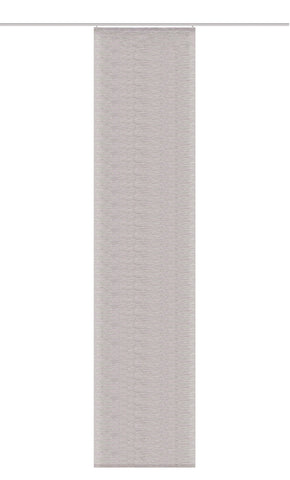 Schiebevorhang "Sieglinde" Bambusoptik uni grau BxH 60x245cm