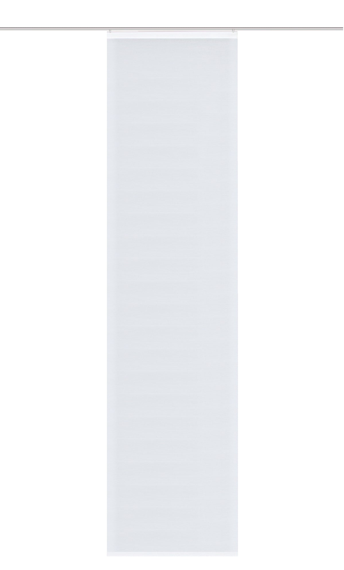 Schiebevorhang "Sieglinde" Bambusoptik uni wollweiß BxH 60x245cm