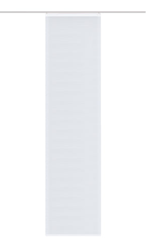 Schiebevorhang "Sieglinde" Bambusoptik uni wollweiß BxH 60x245cm