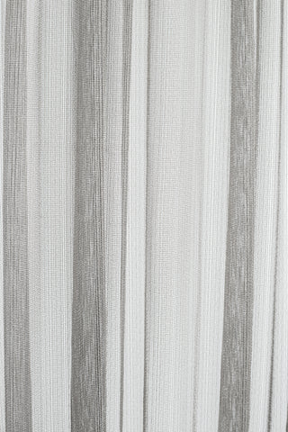 Fertigschal Nian silber mit verdeckter Schlaufe BxH 140x245cm