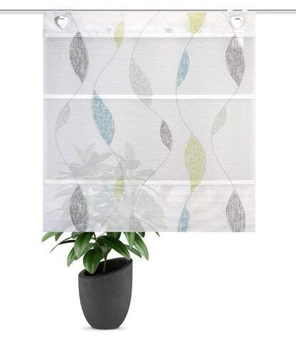 Magnetrollo Paolo grün inkl. Haken BxH 45/60/70/80/100x130/210cm
