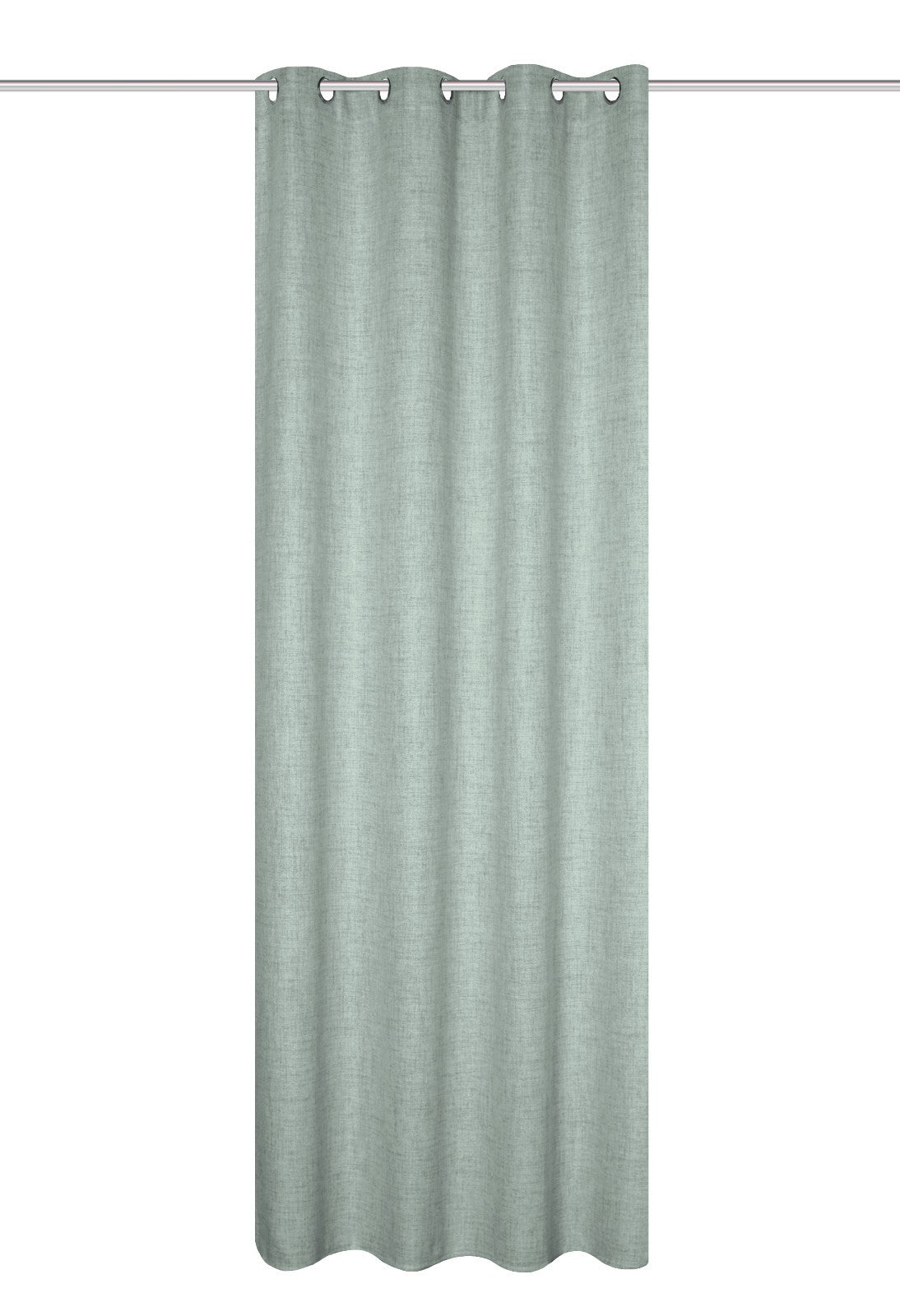 Ösenschal Leinen salbei BxH 140x245cm blickdicht rustikal