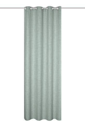 Ösenschal Leinen salbei BxH 140x245cm blickdicht rustikal