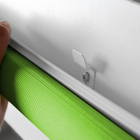 Klemmfix Click 3 in1 Doppelrollo nach Maß grün