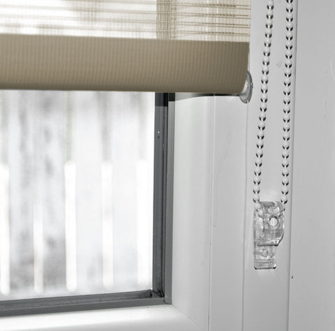 Klemmfix Click 3 in1 Doppelrollo nach Maß beige