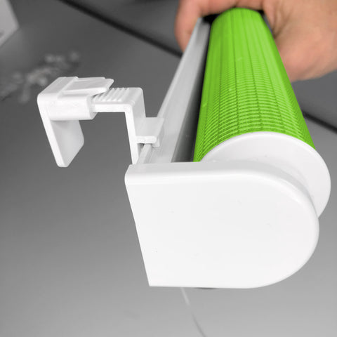 Klemmfix Click 3 in1 Doppelrollo nach Maß grün