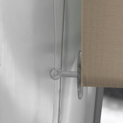 Klemmfix Click 3 in1 Doppelrollo nach Maß beige