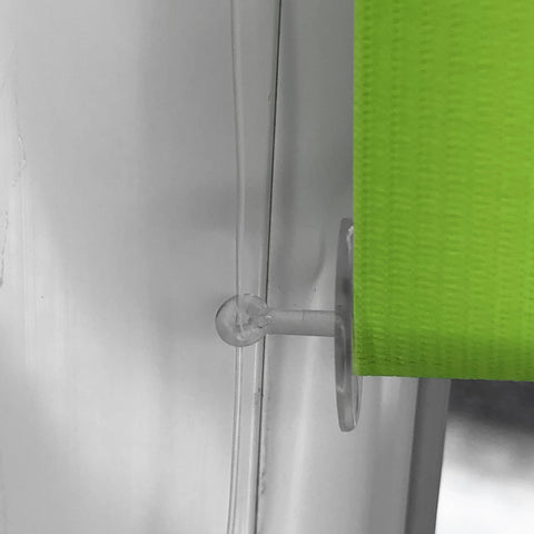 Klemmfix Click 3 in1 Doppelrollo nach Maß grün