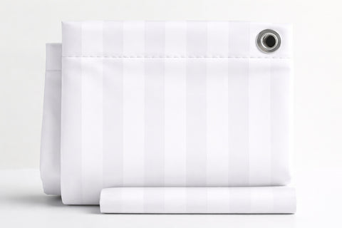 Textil-Duschvorhang Hilton weiß BxH 180x200cm
