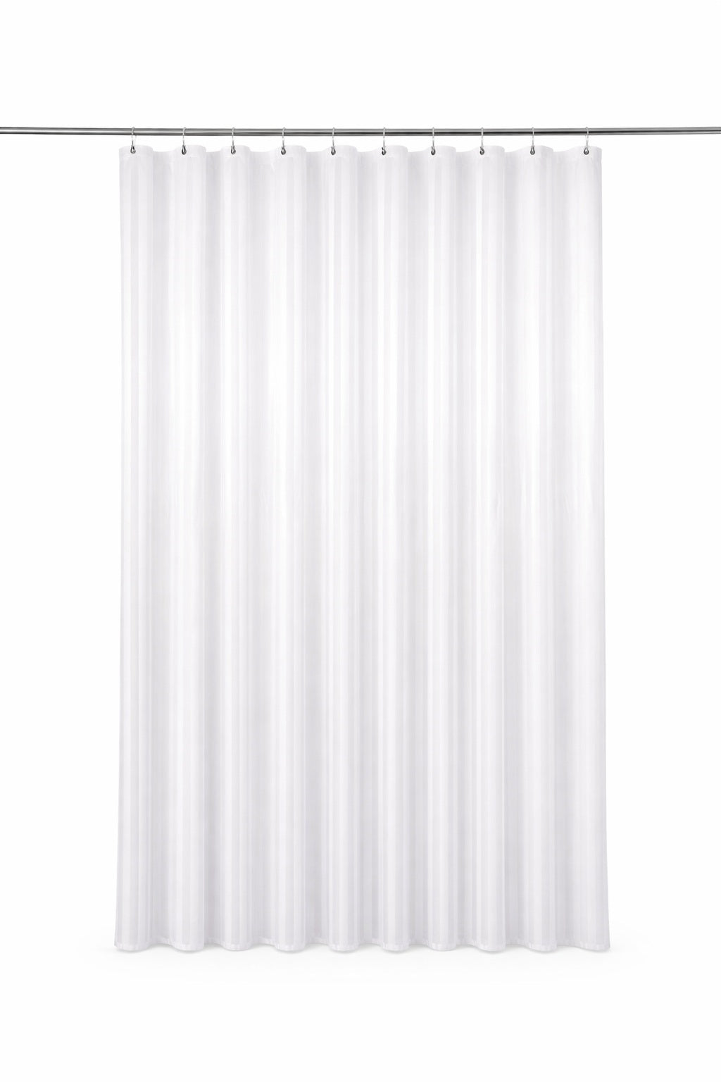 Textil-Duschvorhang Hilton weiß BxH 180x200cm