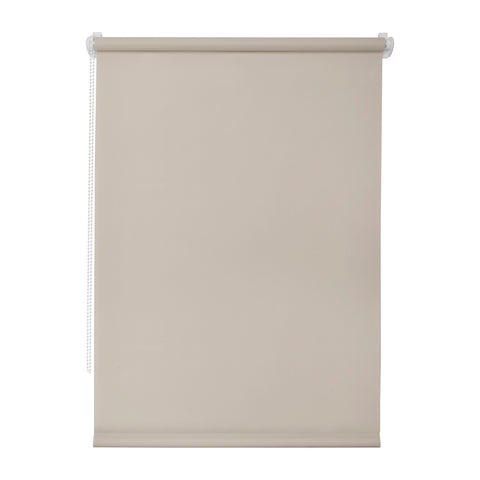 Klemmfix Rollo Sichtschutz beige / kardamom mit Pendelsicherung DREAM Collection